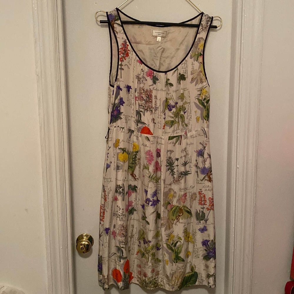 MOULINETTE SOEURS vetements floral dress, sz 12 but run smaller